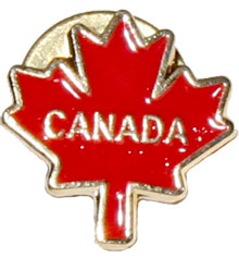 Maple Leaf Lapel Pin