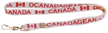 O'Canada Neck Lanyard (metal clip)