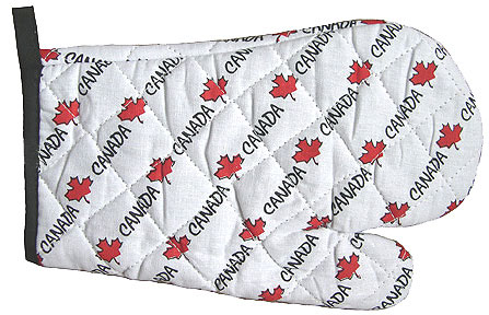 Canada Oven Mitt (white)