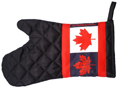 Canada Oven Mitt (white)