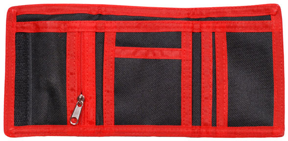 I Love Canada Nylon Wallet (inside - unfolded)