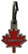 O'Canada Maple Leaf Zipper Pull